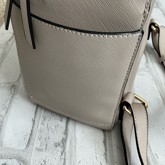 Calpak Beige Backpack with Black Details main image 5